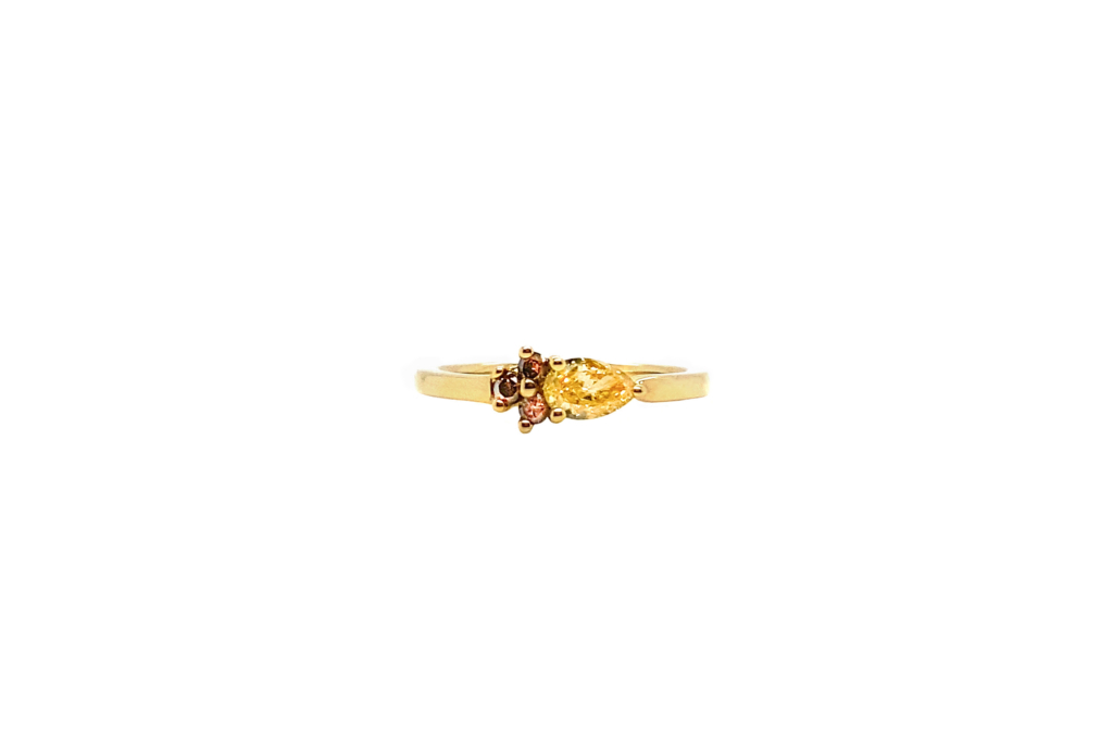 Bague Céleste Diamant Jaune